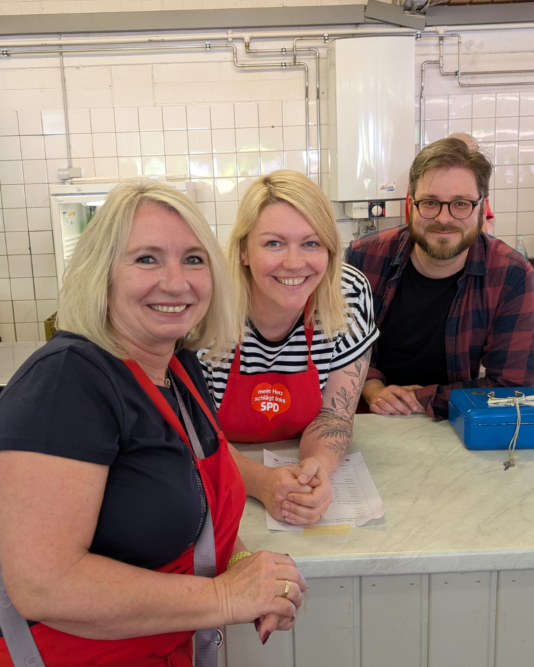 Einsatz im SPD Fest Waldbronn