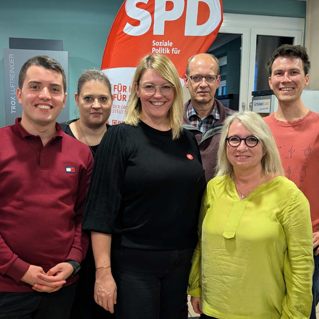 Gruppenbild Vorstand SPD Albtal