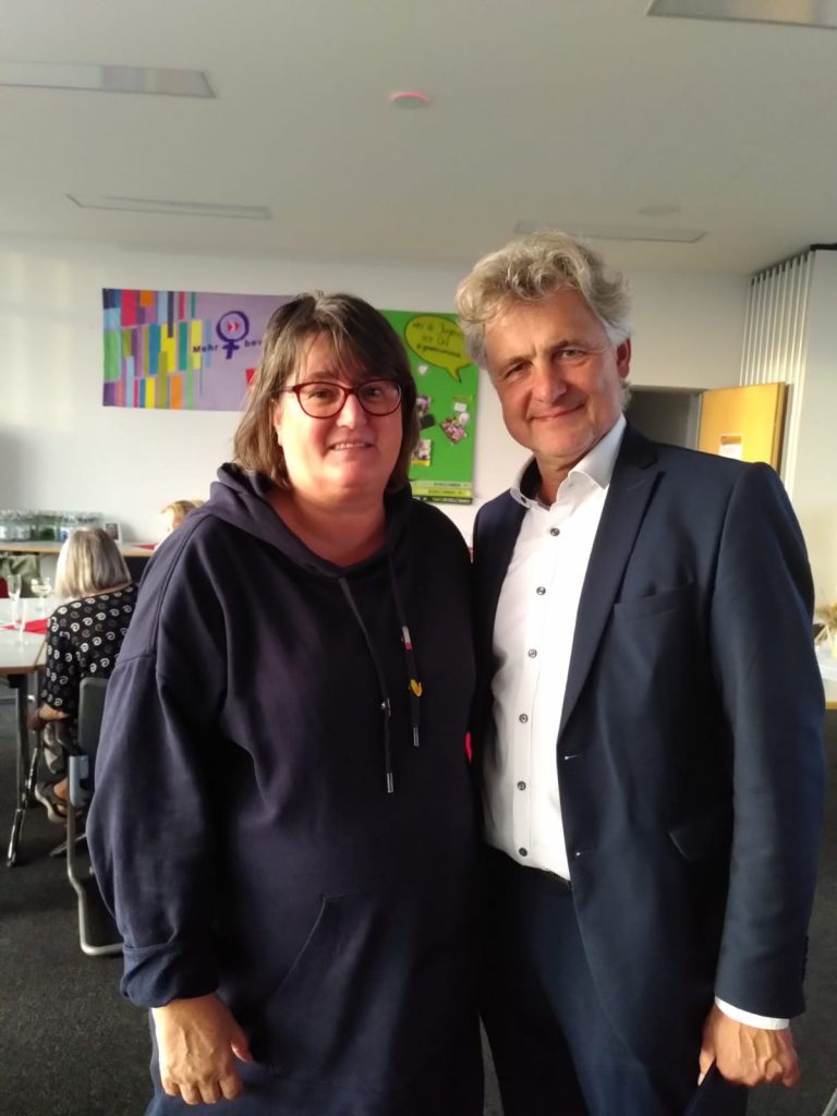 Claudia Braun und Frank Mentrup