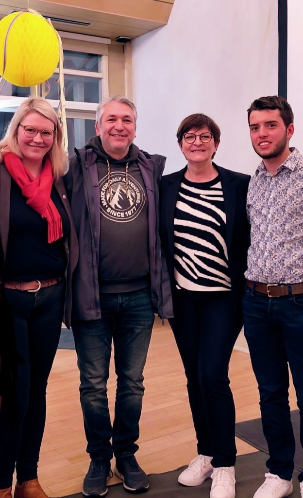 Saskia Esken mit der SPD Albtal