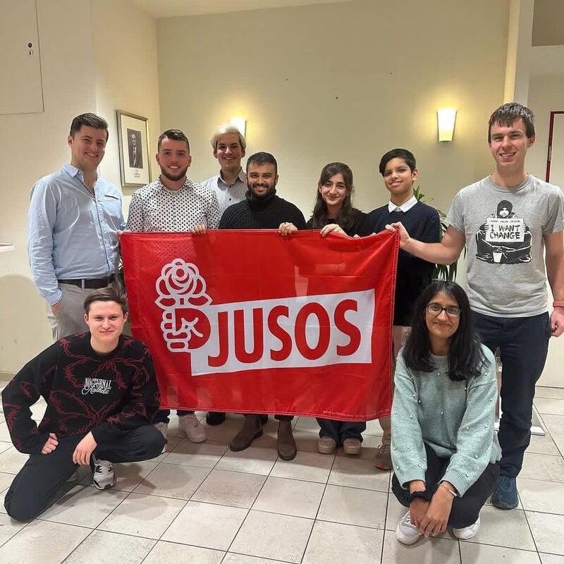 Jusos Region Ettlingen Gruppenbild