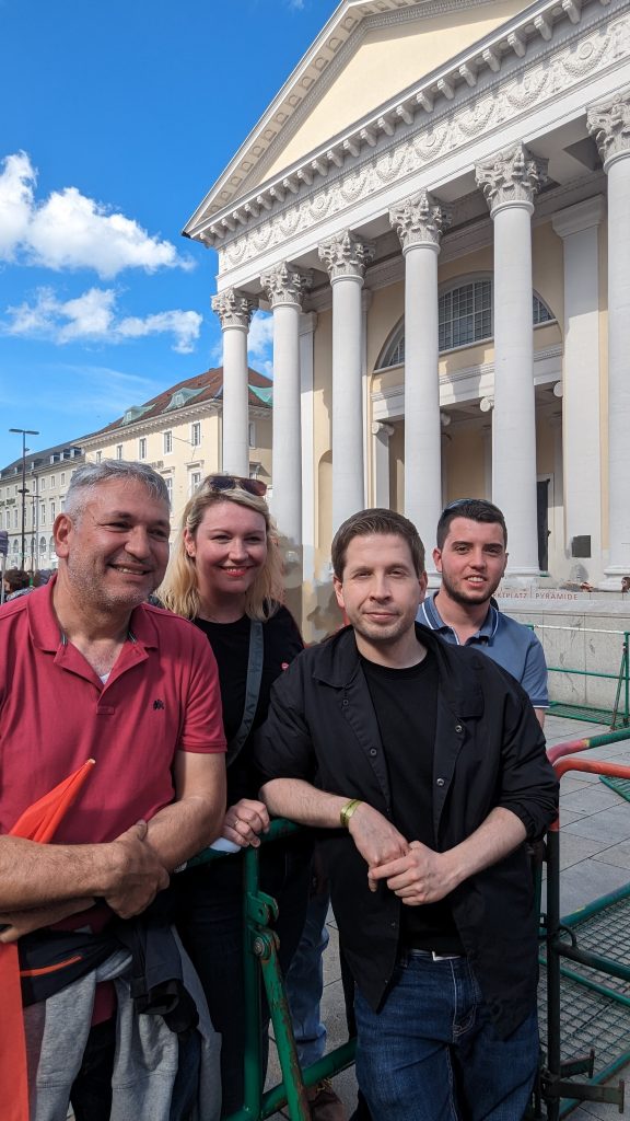 Kevin Künert in Karlsruhe 