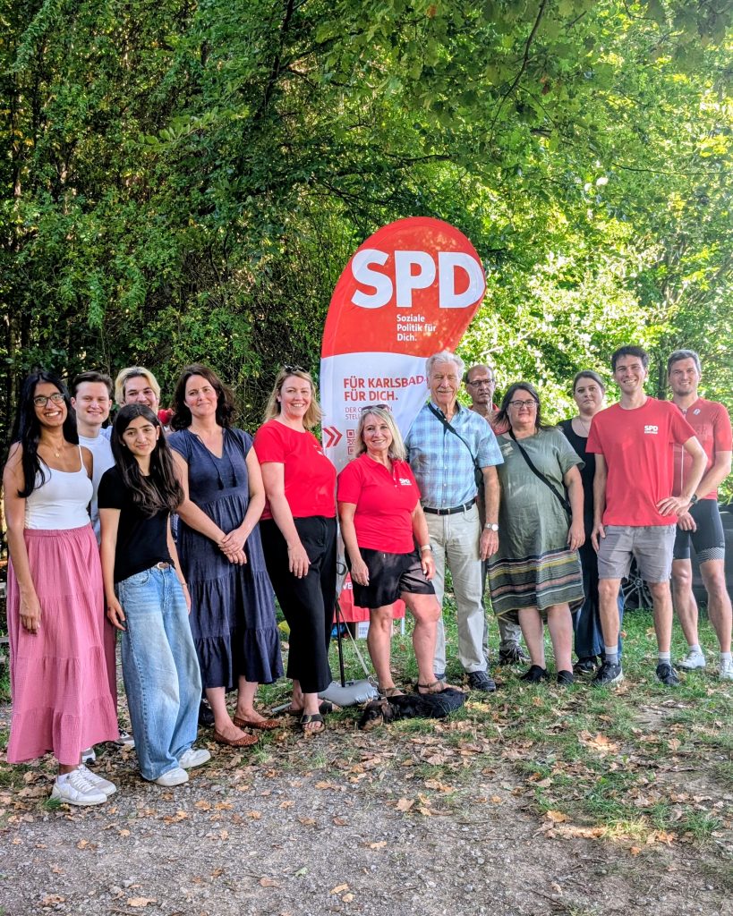 Gruppenbild Weltkindertag der SPD in Spielberg