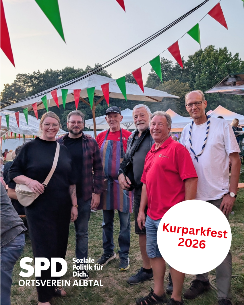 SPD Albtal auf dem Kurparkfest