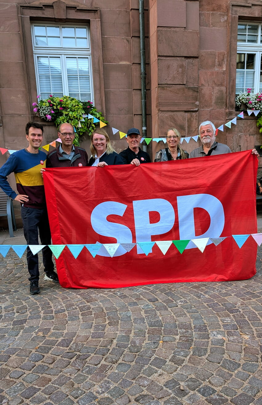 SPD Albtal vor Ort bei der „Langen Nacht der Demokratie“ in Ettlingen